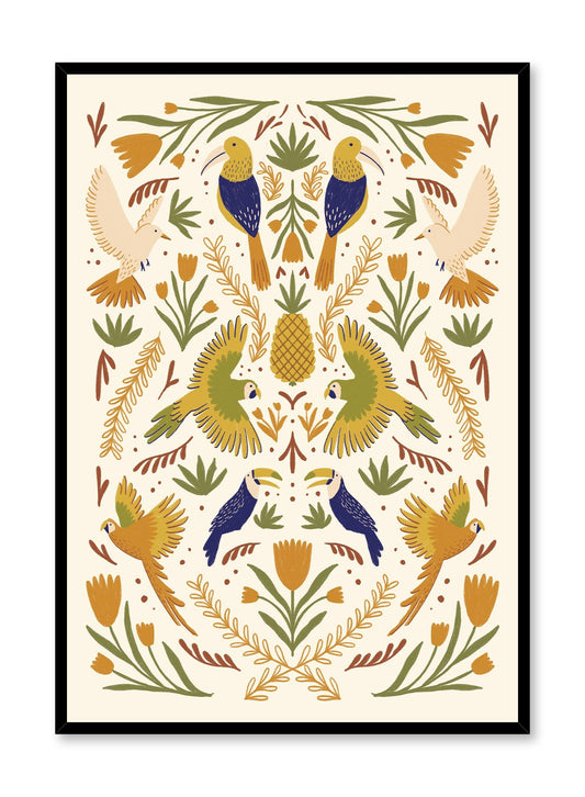 Birds in Paradise, Poster